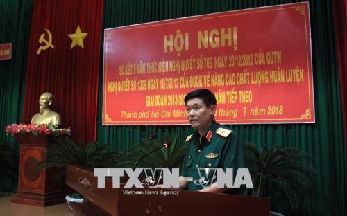 Nâng cao chất lượng công tác huấn luyện của lực lượng vũ trang Thành phố Hồ Chí Minh