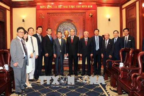 Lãnh đạo Thành phố Hồ Chí Minh tiếp Chủ tịch Liên minh Nghị sỹ Hữu nghị Nhật Bản-Mekong