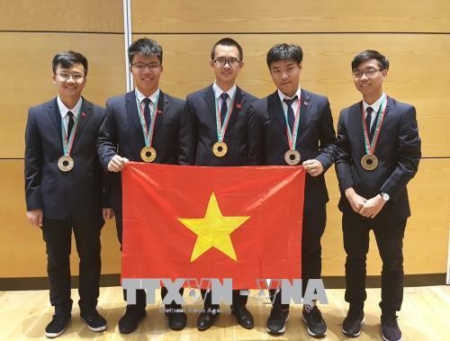 越南学生在2018年国际奥赛中取得佳绩
