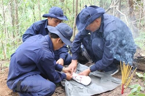 安江省成功搜寻116具越南志愿军烈士遗骸