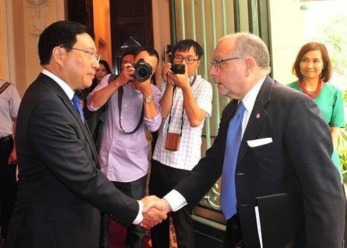 阿根廷外交和宗教事务部长对越南进行正式访问