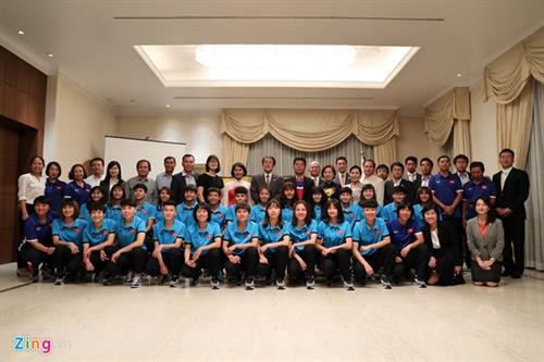 越南国家女足队为2018雅加达亚运会做出准备