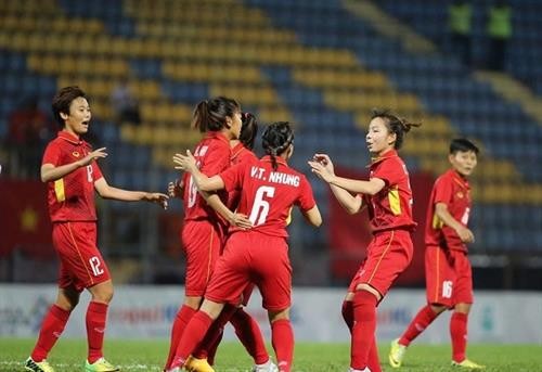 2018年东南亚女子足球锦标赛：越南队6比0大胜印度尼西亚队