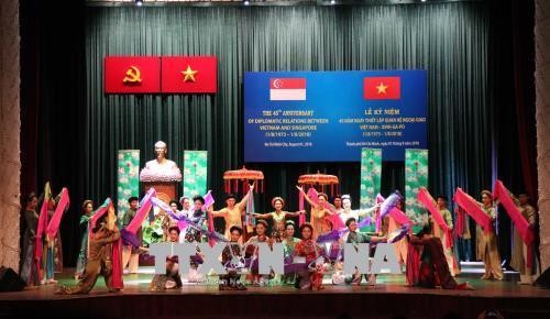 Kỷ niệm 45 năm Ngày thiết lập quan hệ ngoại giao Việt Nam - Singapore