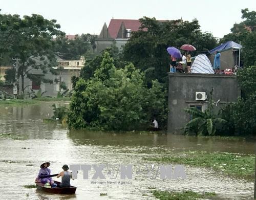 Thanh Hóa: Di dời 7.100 nhân khẩu ở vùng ngập lũ Thiệu Dương đến nơi an toàn