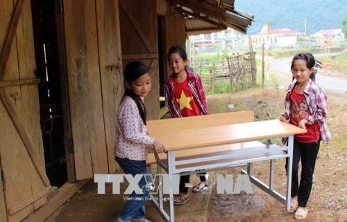 Lai Châu: Tạo điều kiện tốt nhất cho học sinh vùng lũ đến trường vào năm học mới