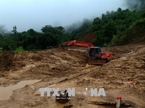 Thanh Hóa: Các huyện miền núi Thanh Hóa khẩn trương khắc phục hậu quả bão số 4