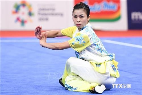 ASIAD 2018：黄氏芳江获得武术女子长拳铜牌