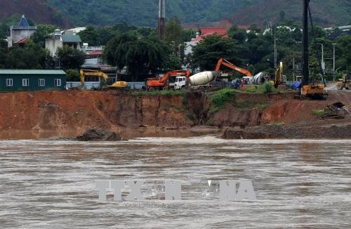 Mưa to gây ngập úng, sạt lở đất ở nhiều huyện vùng cao Lào Cai