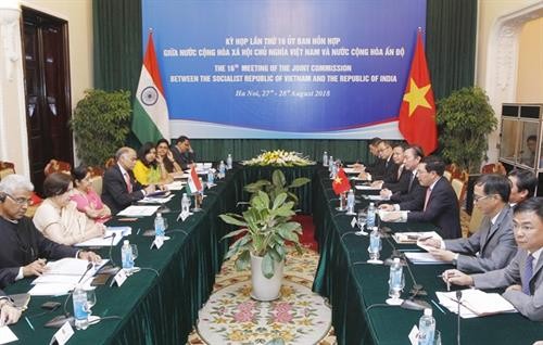 越南与印度混合委员会第十六次会议在河内召开