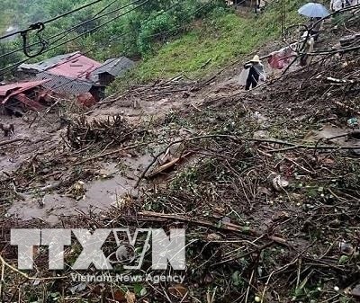 15 người thương vong do sạt lở đất ở Lai Châu