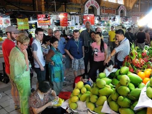 今年前7月胡志明市接待国际游客量440万人次