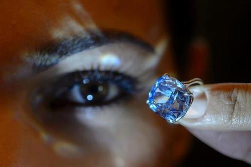 Kim cương xanh được tạo ra từ các đại dương cổ