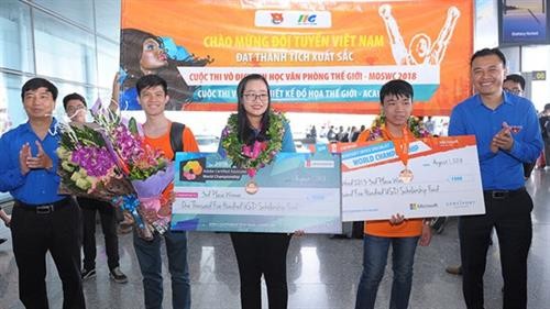 越南在2018年微软办公软件和奥多比认证世界锦标赛中获得3枚铜牌