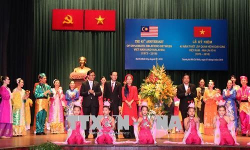 Kỷ niệm 45 năm thiết lập quan hệ ngoại giao Việt Nam - Malaysia