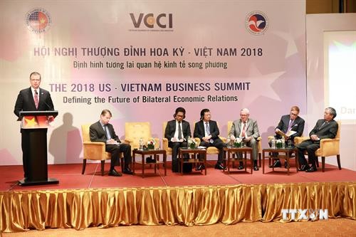 2018年美国—越南工商峰会今日在河内召开