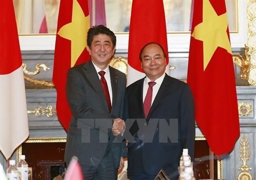 越南政府总理阮春福向日本首相安倍晋三致贺电 庆祝越日建交 45周年