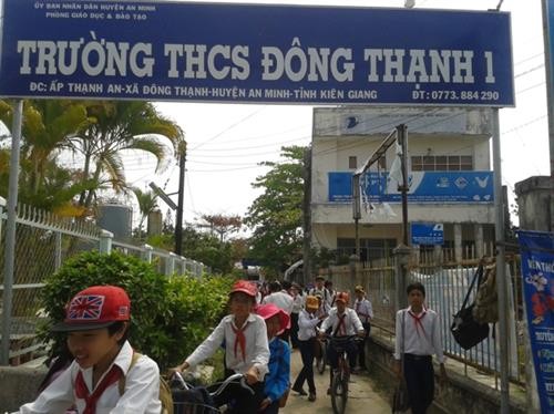 Xã vùng sâu Đông Thạnh ở tỉnh Kiên Giang về đích nông thôn mới
