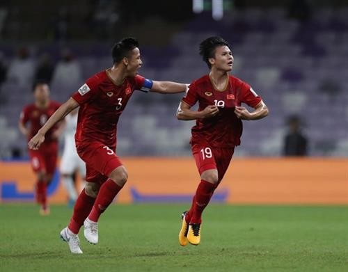2019年阿联酋亚洲杯小组赛：越南队击败也门队 夺得D组第三名