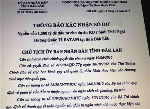 Đắk Lắk: Điều tra việc giả mạo văn bản của Ủy ban nhân dân tỉnh, Ngân hàng Nhà nước