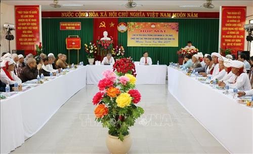 Ninh Thuận phát huy vai trò trí thức, chức sắc tôn giáo và người có uy tín trong đồng bào dân tộc
