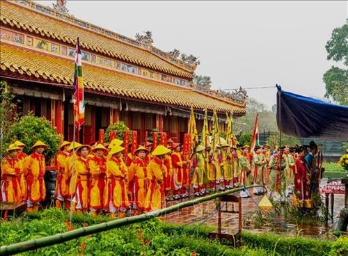  Lễ dựng Nêu tại Đại Nội, Huế đón Xuân Kỷ Hợi 2019