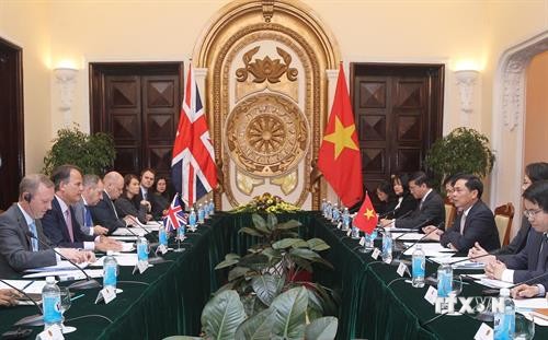 越英外交副部长级政治磋商会在河内举行