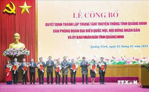 Quảng Ninh công bố quyết định thành lập Trung tâm truyền thông cấp tỉnh đầu tiên của cả nước