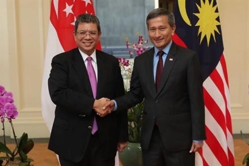 新加坡和马来西亚同意采取措施缓解领空与领海纠纷