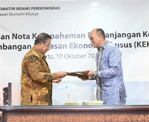印度尼西亚17个经济特区建设项目将于2019年底完工