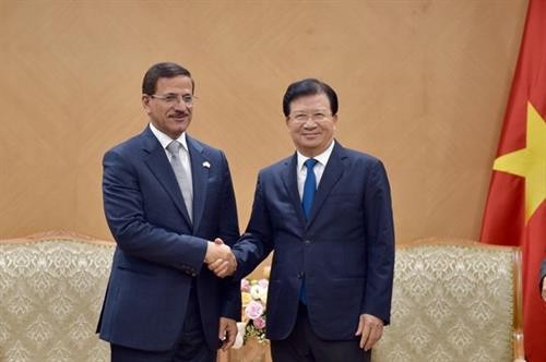 促进越南与阿联酋在新兴领域的投资合作