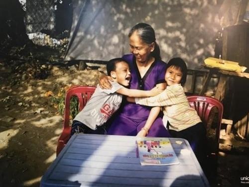 越南儿童的家庭梦