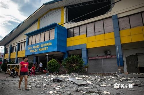 菲律宾棉兰老岛发生6.4级地震 至少3人死亡数十人受伤
