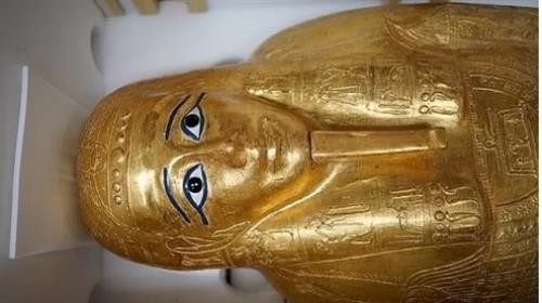 Ai Cập trưng bày quan tài bằng vàng hàng nghìn năm tuổi sau nhiều năm bị thất lạc