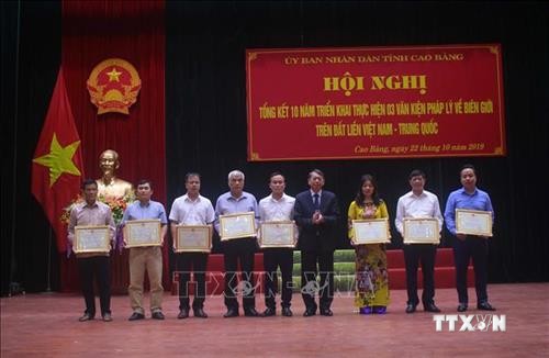 Cao Bằng tiếp tục phối hợp quản lý tốt biên giới Việt Nam - Trung Quốc