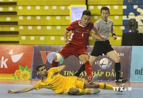 2019年HDBank杯东南亚室内五人制足球锦标赛开赛：越南队以2比0击败澳大利亚队