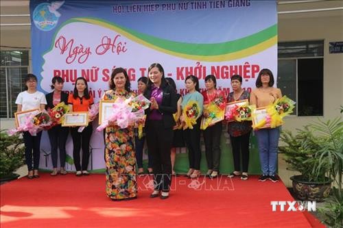 Tiền Giang hỗ trợ phụ nữ khởi nghiệp
