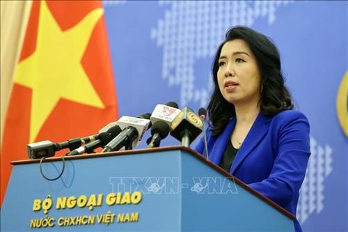 Người Phát ngôn Bộ Ngoại giao yêu cầu các bên liên quan tôn trọng chủ quyền Việt Nam, không tái diễn vi phạm