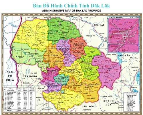 Đắk Lắk sáp nhập 456 thôn, buôn, tổ dân phố