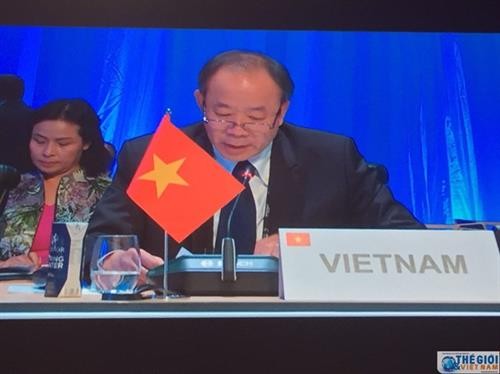 越南代表出席第36届法语国家部长级会议