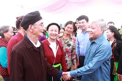 Bộ trưởng, Chủ nhiệm Ủy ban Dân tộc dự Ngày hội Đại đoàn kết toàn dân tộc tại Quảng Ninh