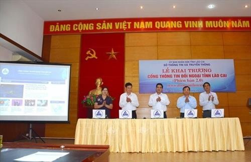 Lào Cai ra mắt Cổng thông tin đối ngoại phiên bản 2.0