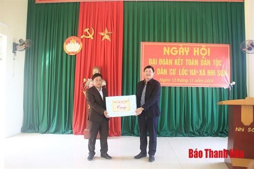 Thanh Hóa: Ngày hội Đại đoàn kết toàn dân tộc khu dân cư Lốc Há