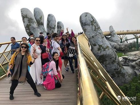 泰国游客在赴岘港国际游客人数排榜上位居第三