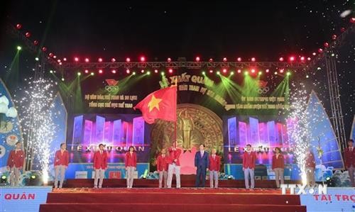 越南体育代表团出征第30届东南亚运动会