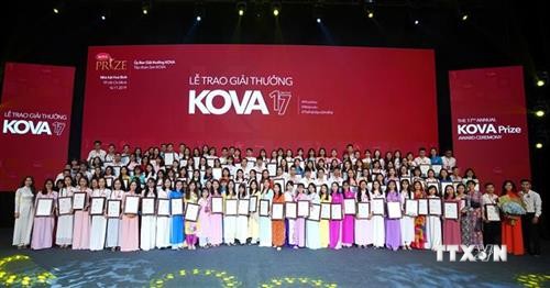 150个个人和集体荣获科瓦奖