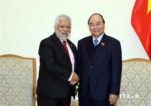 越南政府总理阮春福会见委内瑞拉驻越大使