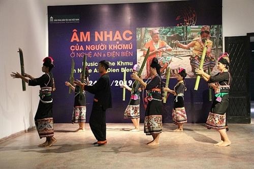 Chương trình âm nhạc đặc sắc của người Khơ Mú giữa Thủ đô Hà Nội