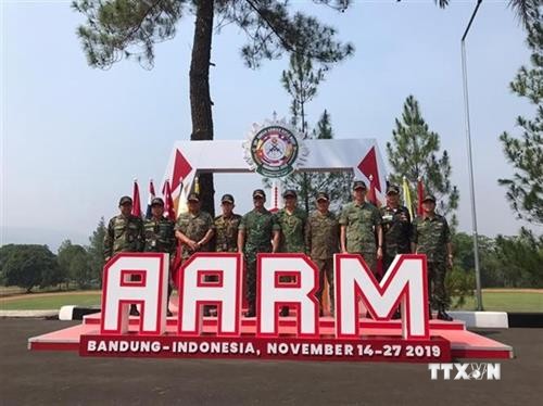 越南代表团在AARM 29比赛中排名第三