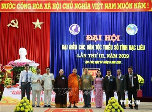 Đại hội đại biểu các dân tộc thiểu số tỉnh Bạc Liêu lần thứ III - năm 2019